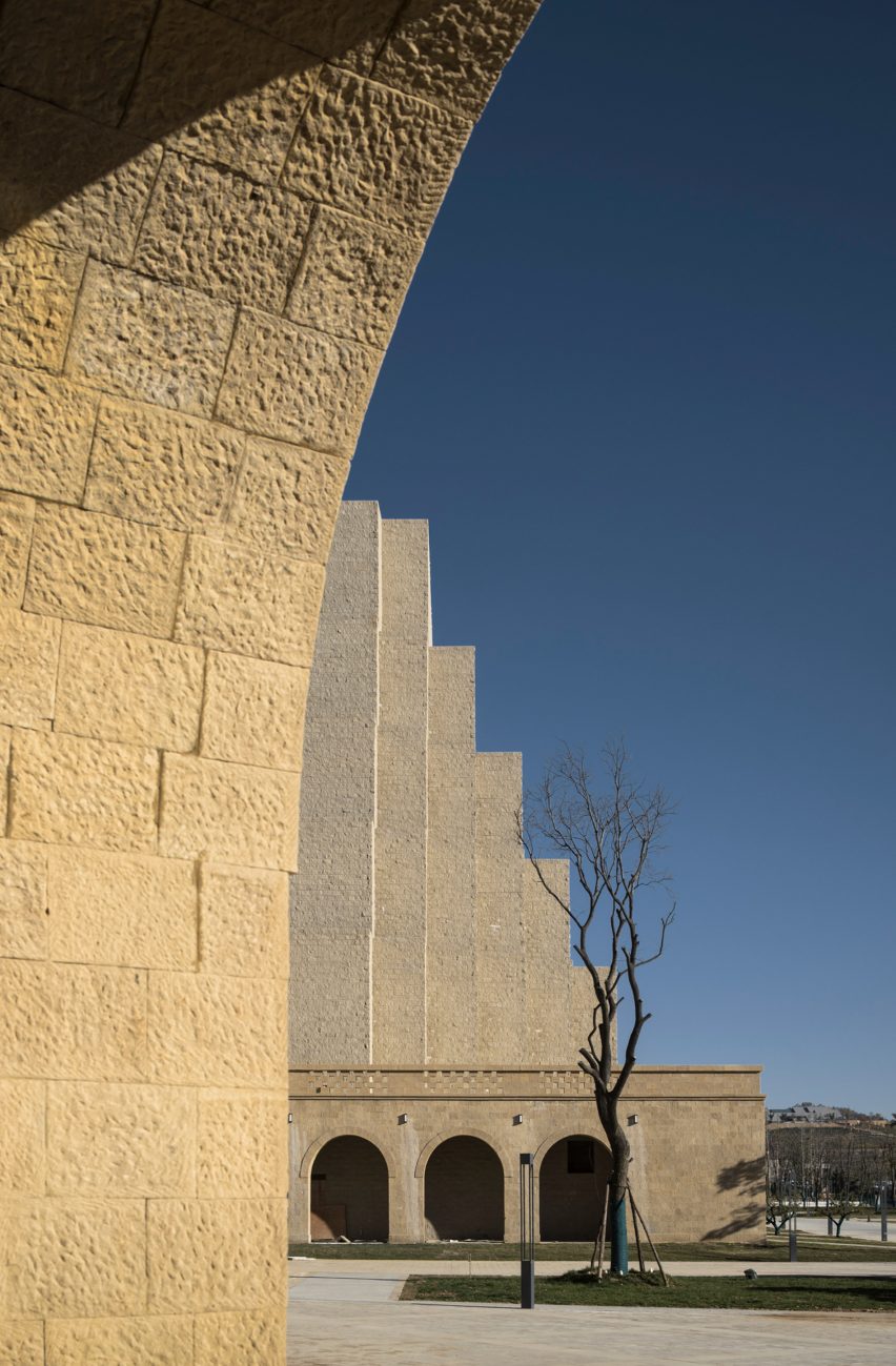 Yan'an University campus building by Architectural Design and Research Institute of Tsinghua University, China