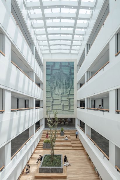 Yan'an University campus building by Architectural Design and Research Institute of Tsinghua University, China
