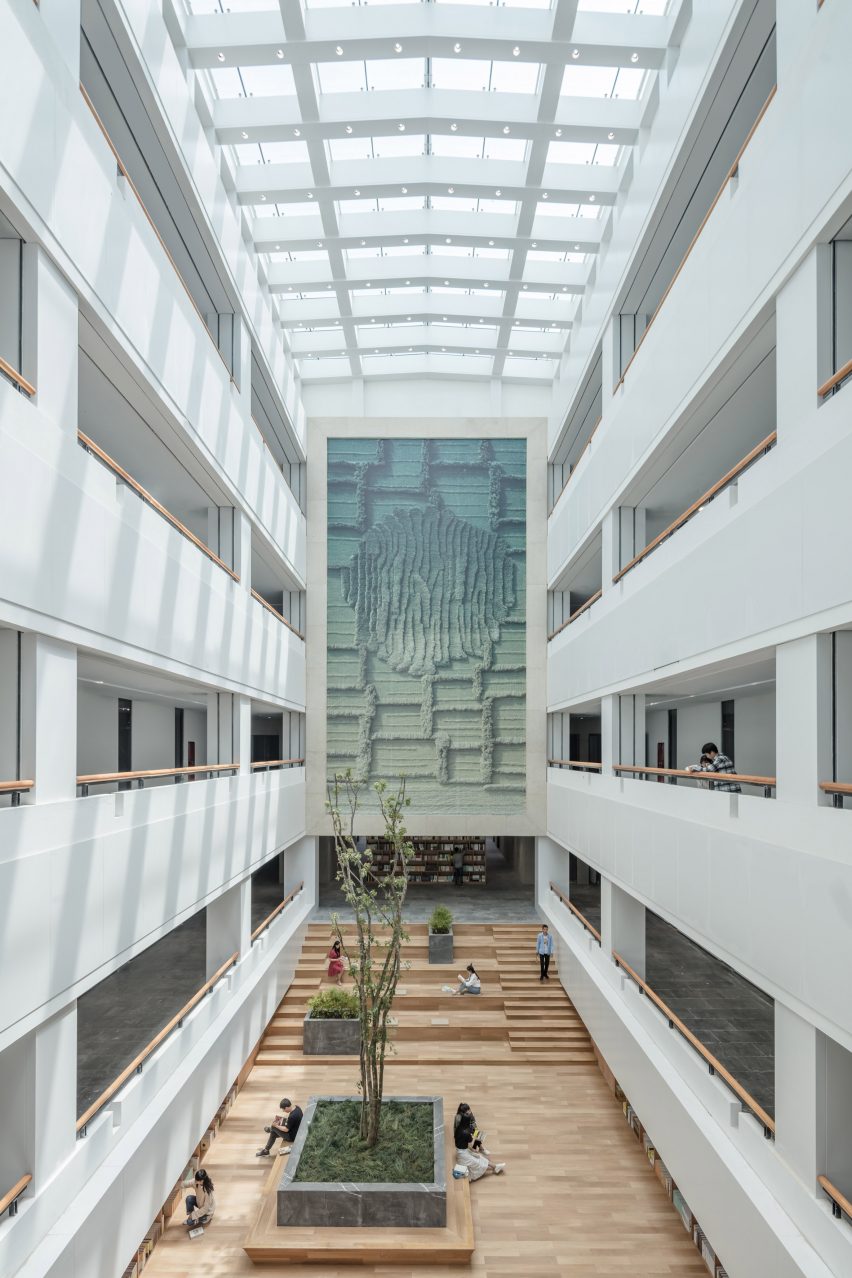 Yan'an University campus building by Architectural Design and Research Institute of Tsinghua University, China