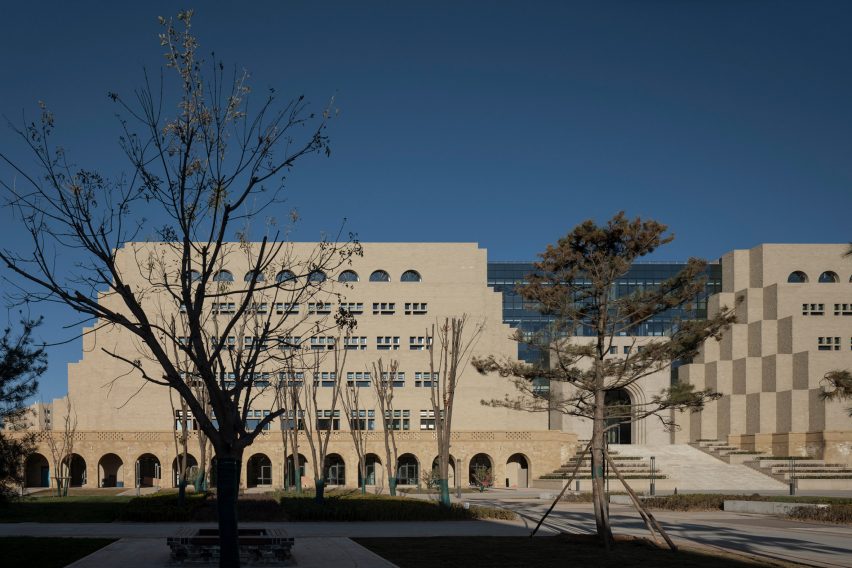 Yan'an University campus building by Architectural Design and Research Institute of Tsinghua University, China