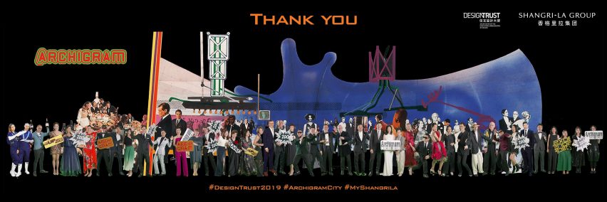 Design Trust gala 2019 designed by Archigram