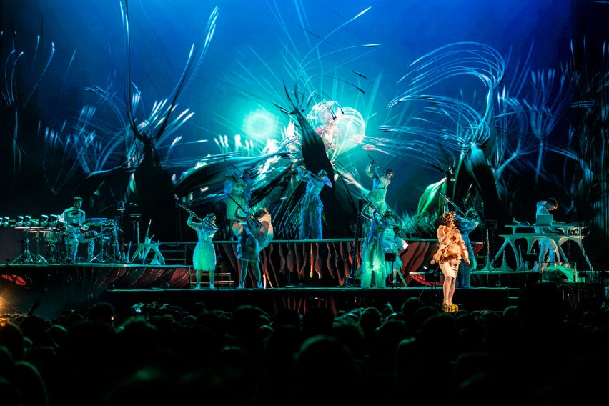 Bjork Cornucopia Chiara Stephenson set design