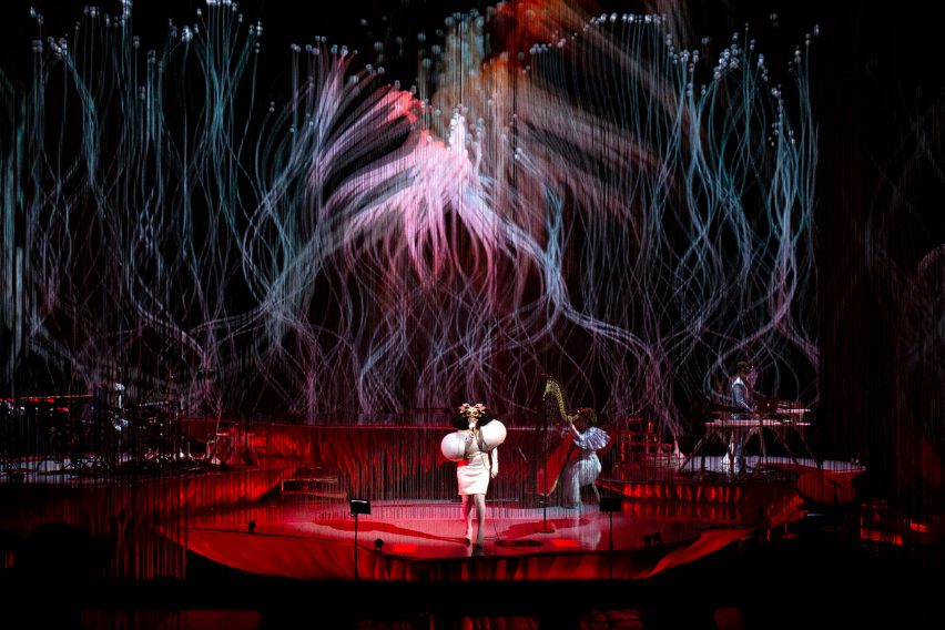 Bjork Cornucopia Chiara Stephenson set design