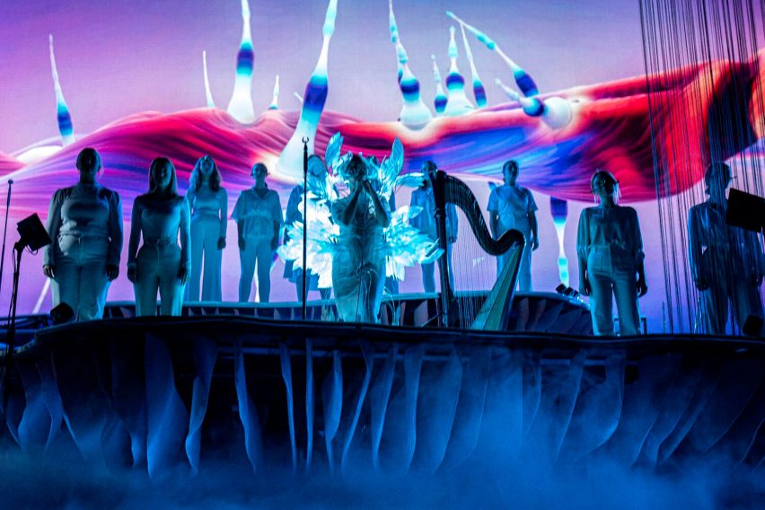 Bjork Cornucopia Chiara Stephenson set design