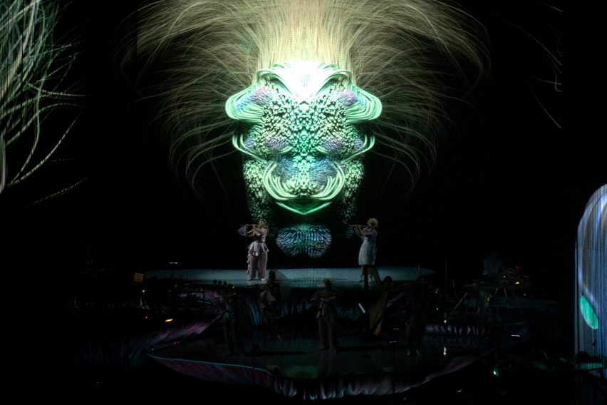 Bjork Cornucopia Chiara Stephenson set design