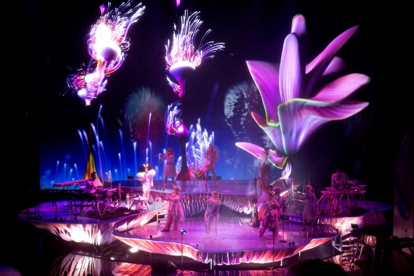 Bjork Cornucopia Chiara Stephenson set design
