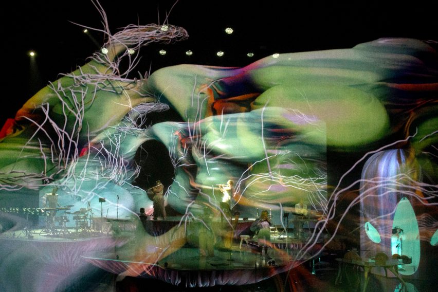 Bjork Cornucopia Chiara Stephenson set design
