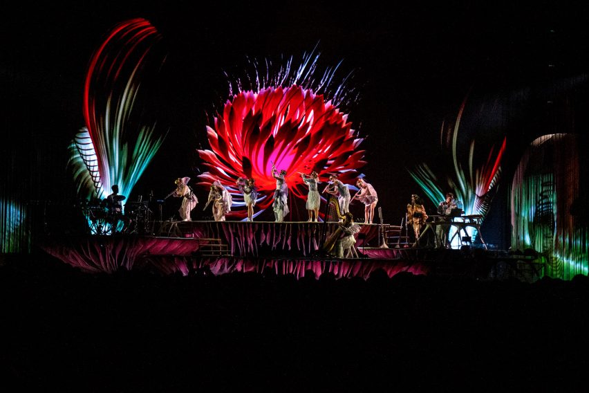 Bjork Cornucopia Chiara Stephenson set design