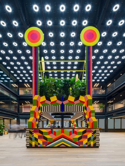 Morag Myerscough Atoll installation