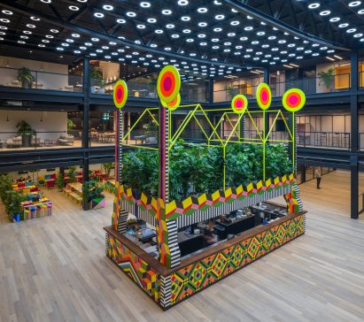 Morag Myerscough Atoll installation