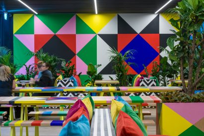Morag Myerscough Atoll installation