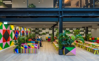 Morag Myerscough Atoll installation