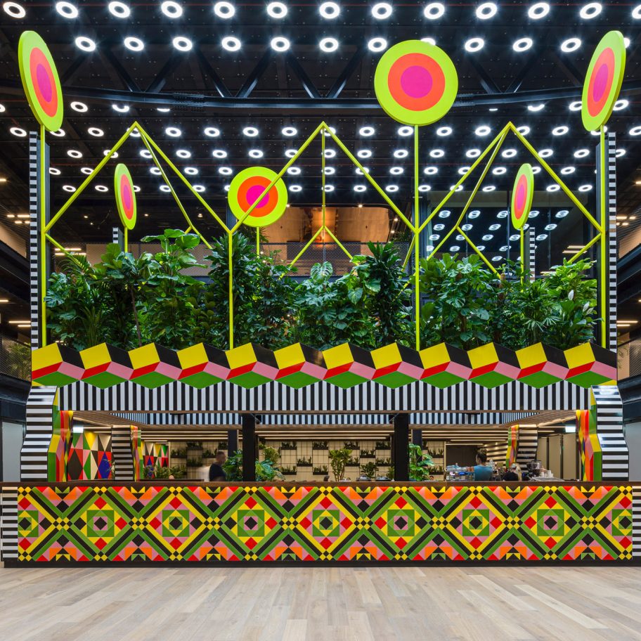 Morag Myerscough Atoll installation