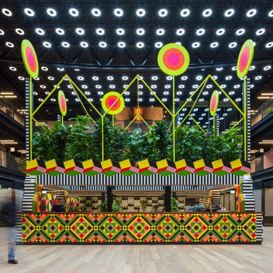Morag Myerscough Atoll installation