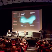 Watch the video of our panel about post-plastic materials at Dezeen Day