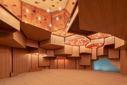 Al Musallah prayer hall by CEBRA