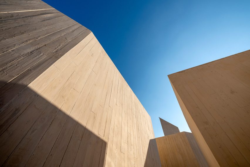 Al Musallah prayer hall by CEBRA