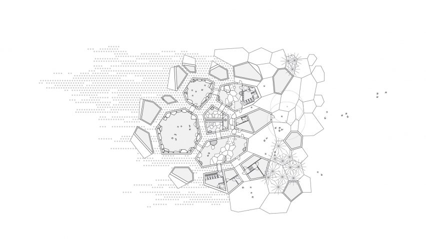 Al Musallah prayer hall by CEBRA