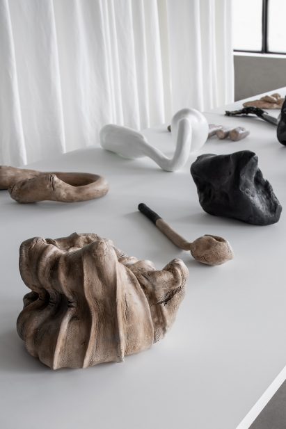 Alien Autopsy ceramics by Åsa Stenerhag