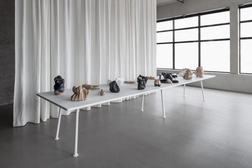 Alien Autopsy ceramics by Åsa Stenerhag