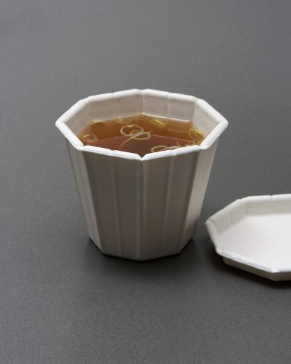 Anna Piasek makes Bento-style cellulose packaging for takeaway food