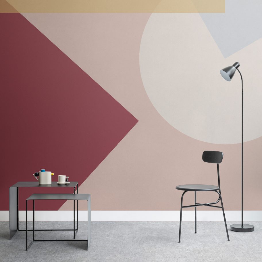 Bauhaus wall mural