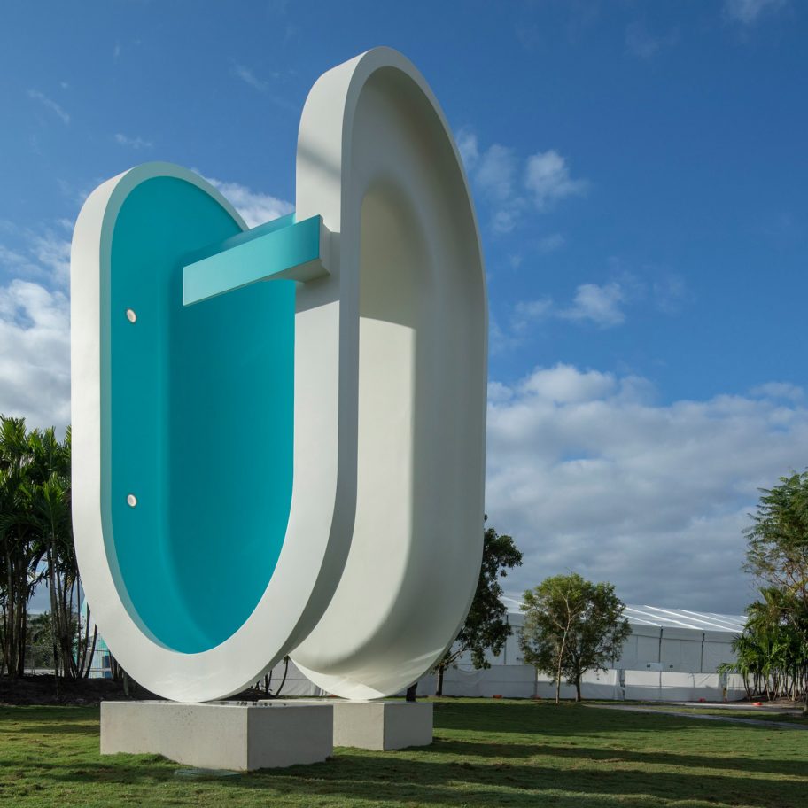 Bent Pool by Elmgreen and Dragset