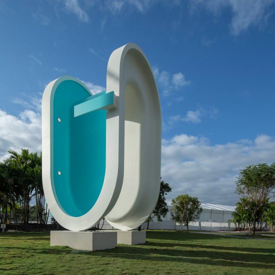 Bent Pool by Elmgreen and Dragset