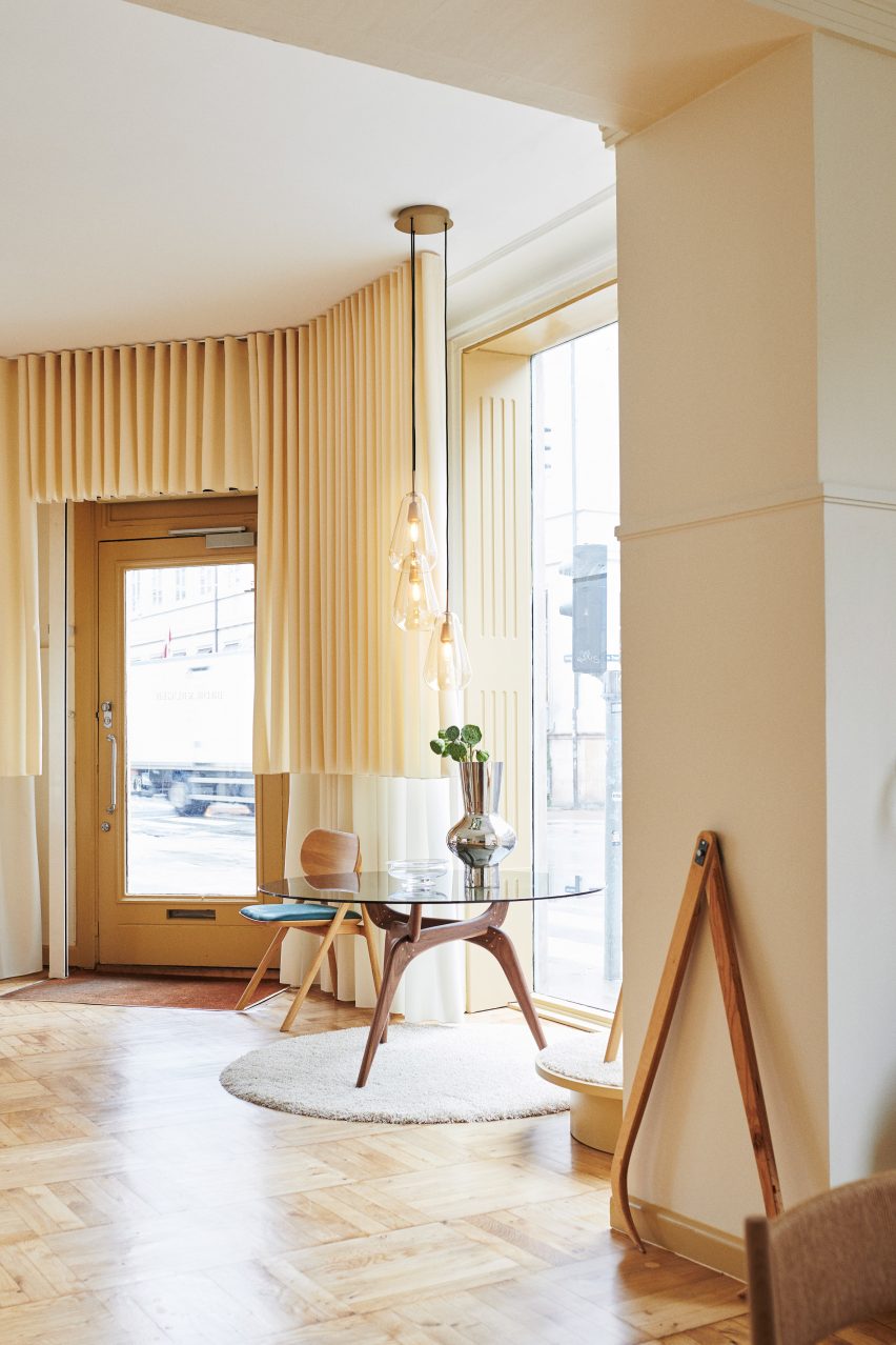Brdr Kruger showroom in Copenhagen by Bunn Studio