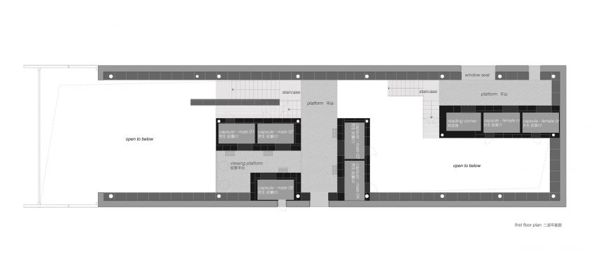 Capsule Hotel by Atelier Tao+C