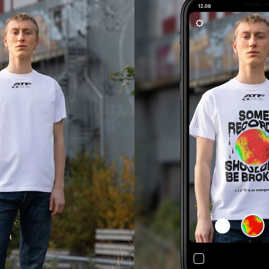 Carlings releases "The Last Statement T-shirt" with slogans viewable in AR