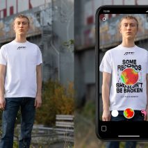Carlings releases "The Last Statement T-shirt" with slogans viewable in AR