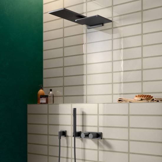 Ceramiche Refin's collection of glass-effect tiles