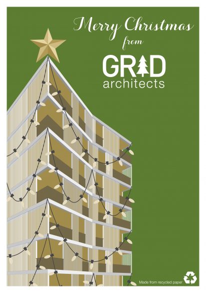Christmas cards by architects and designers for 2019