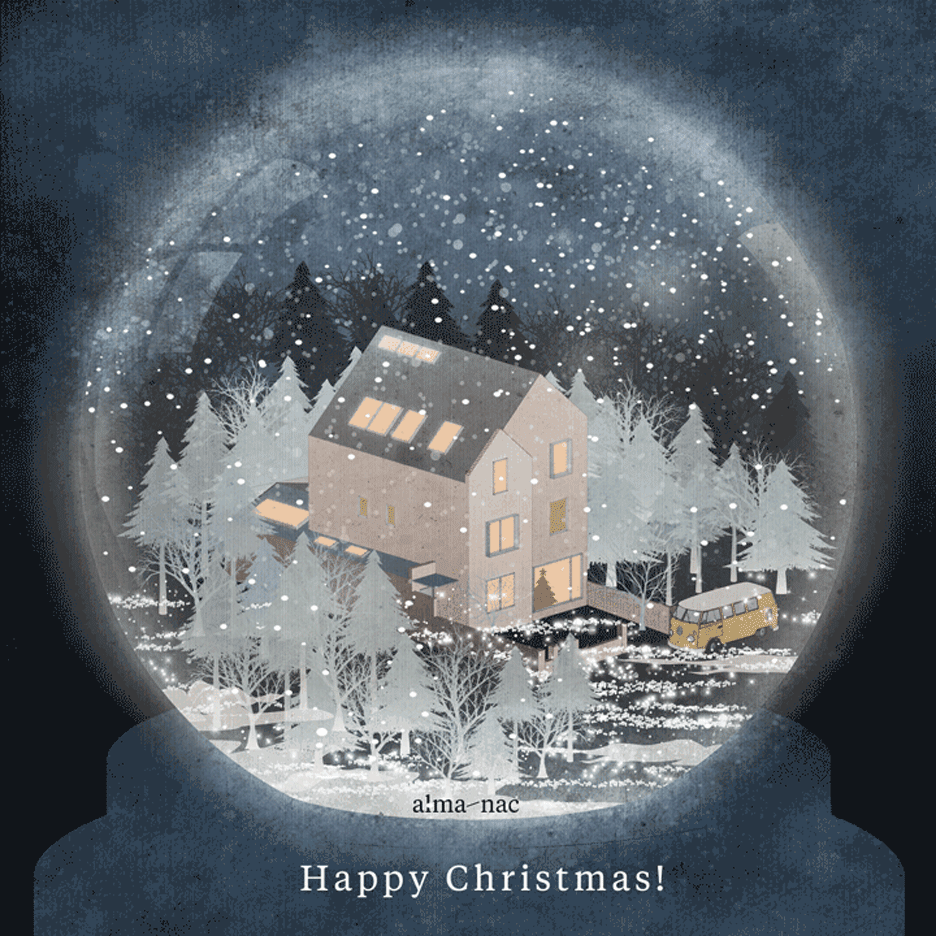 Christmas cards by architects and designers for 2019