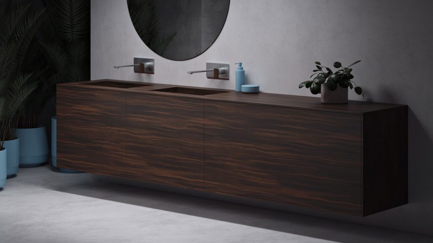 Corian colour collection by luxury bathroom retailer Riluxa