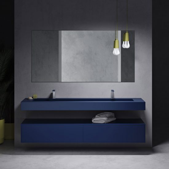Corian colour collection by luxury bathroom retailer Riluxa