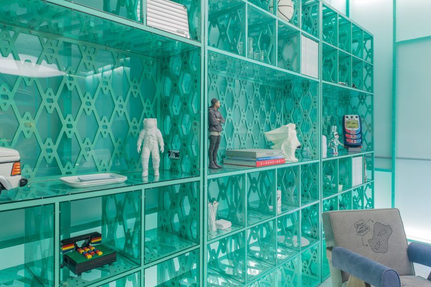 Daniel Arsham and Friedman Benda at Design Miami