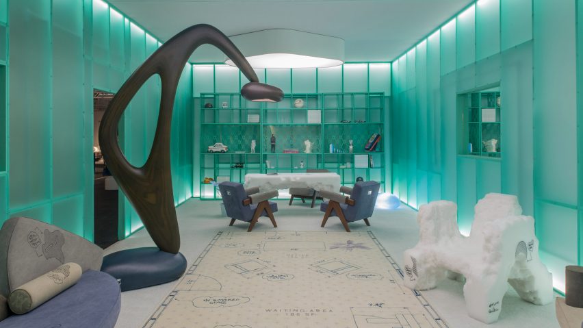 Daniel Arsham and Friedman Benda at Design Miami