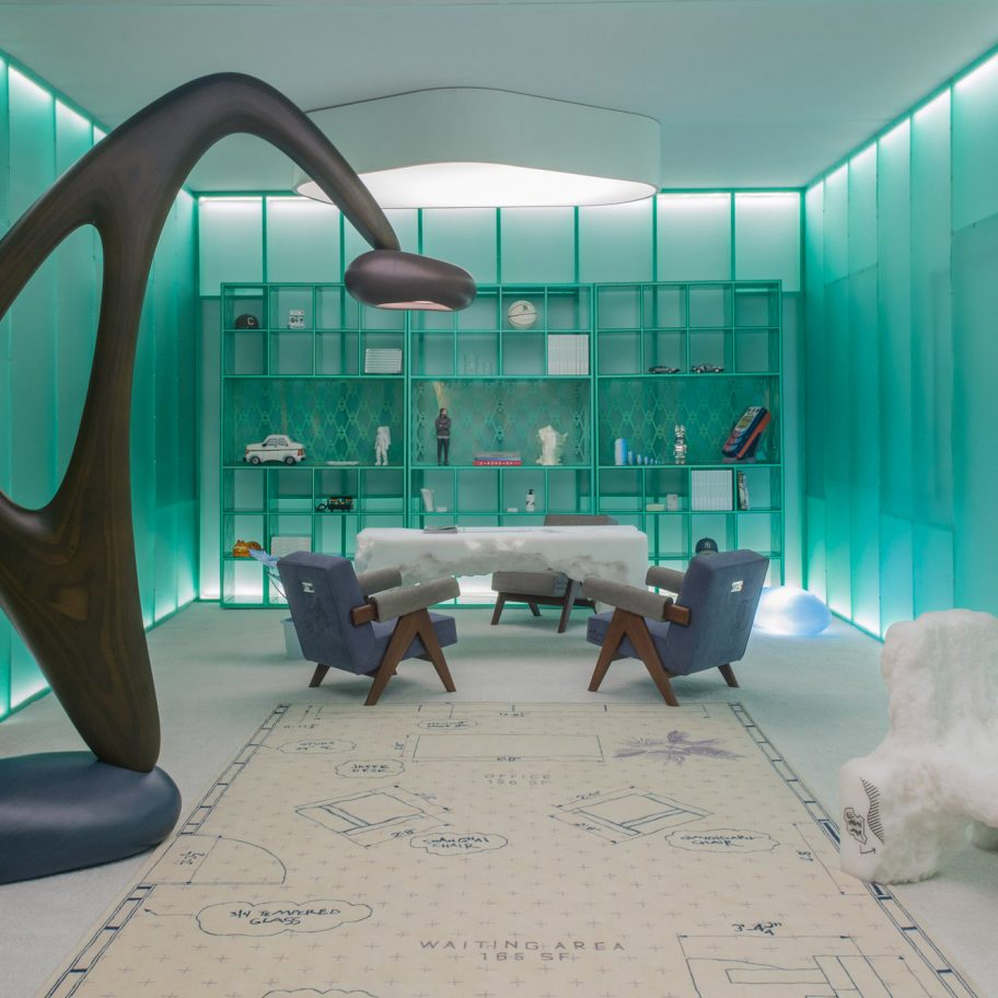 Daniel Arsham and Friedman Benda at Design Miami