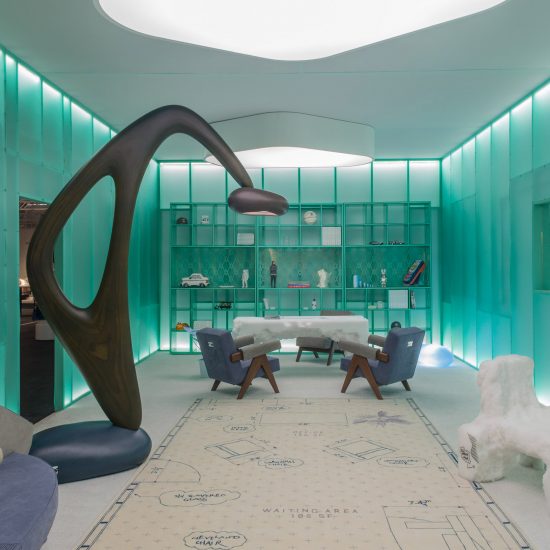 Daniel Arsham and Friedman Benda at Design Miami