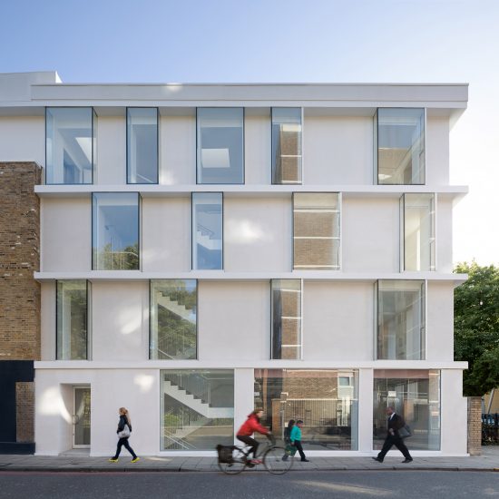 The Paintworks with crumpled paper facade by Droo
