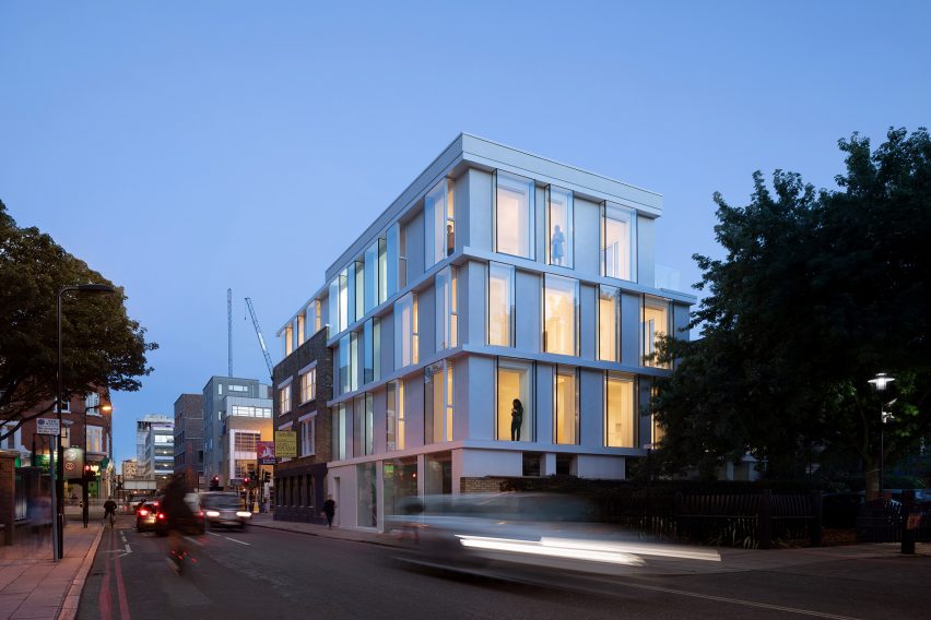 The Paintworks with crumpled paper facade by Droo