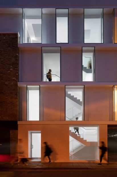 The Paintworks with crumpled paper facade by Droo