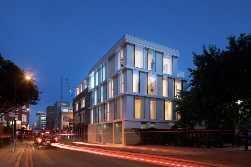 The Paintworks with crumpled paper facade by Droo