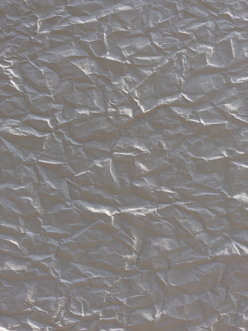 The Paintworks with crumpled paper facade by Droo