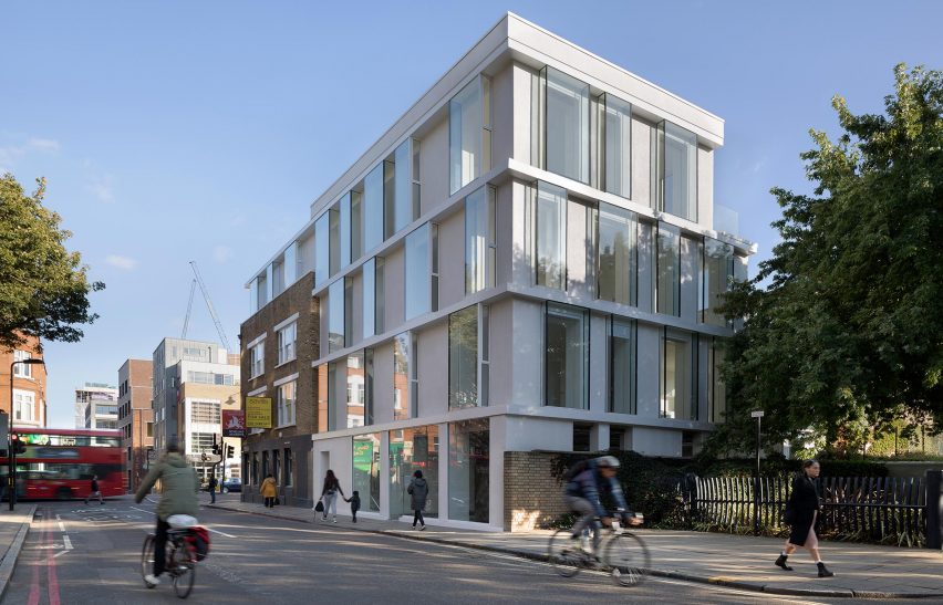 The Paintworks with crumpled paper facade by Droo