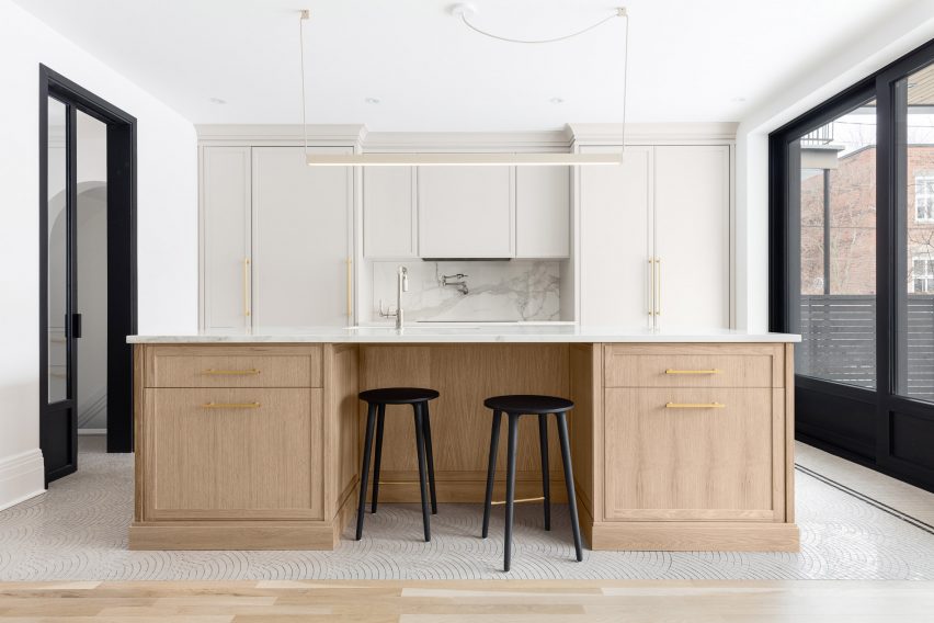 Montreal 1920s Victorian townhouse by Michael Godmer Designer