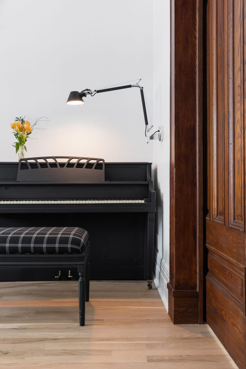 Montreal 1920s Victorian townhouse by Michael Godmer Designer