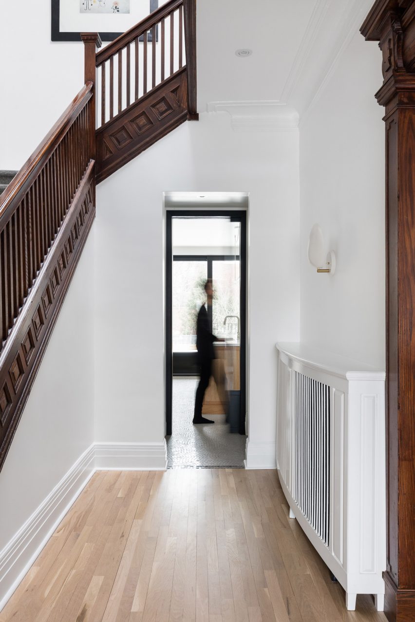 Montreal 1920s Victorian townhouse by Michael Godmer Designer